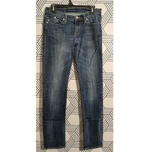 Rock & Republic Womens Sz 8 Skinny Jeans Dark Wash